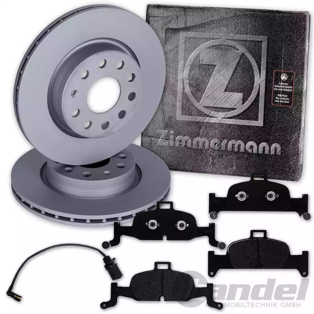 Гальмівні колодки та диски Zimmermann для JEEP CHEROKEE (XJ) 2.5 4x4