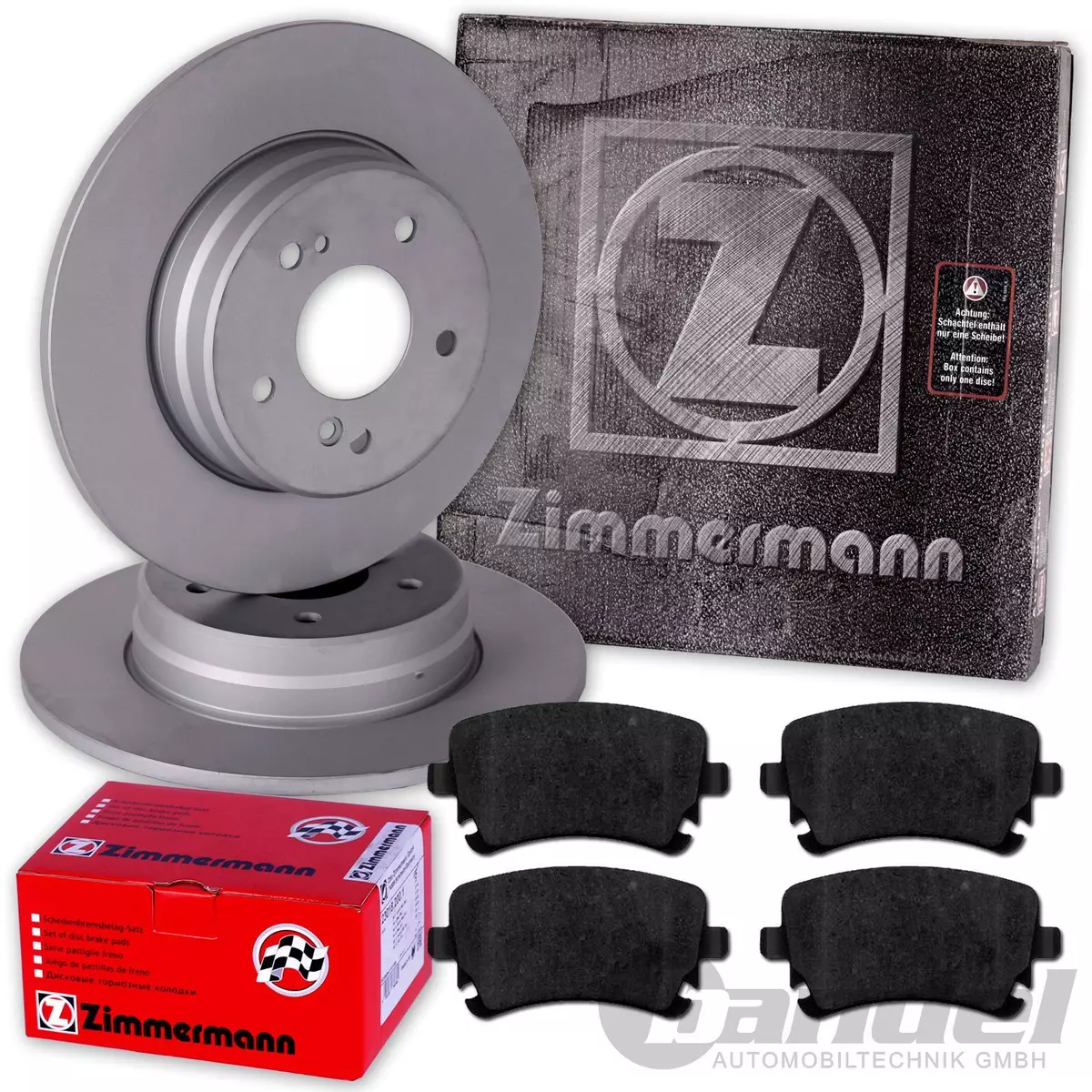 Якісні гальмівні колодки та диски Zimmermann для BMW 2 купе