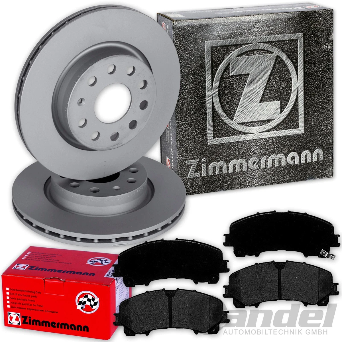 Гальмівні колодки та диски Zimmermann для KIA CEED (CD) 1.6 T-GDI GT