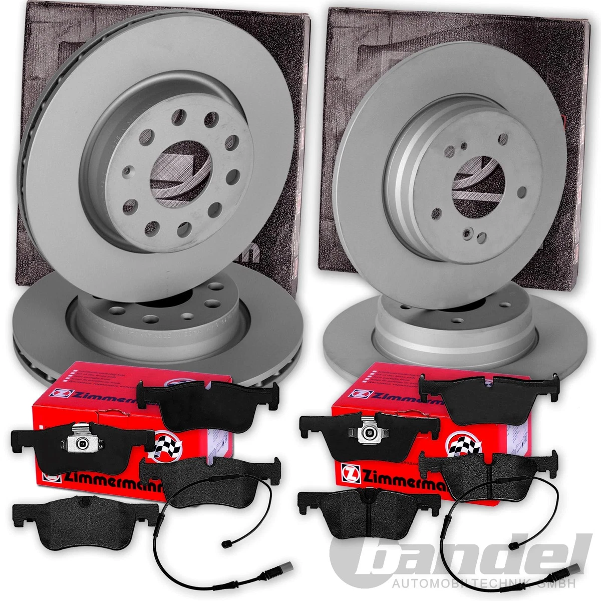 Гальмівні колодки та диски Zimmermann для VOLVO XC60 II (246) 2.0 T4