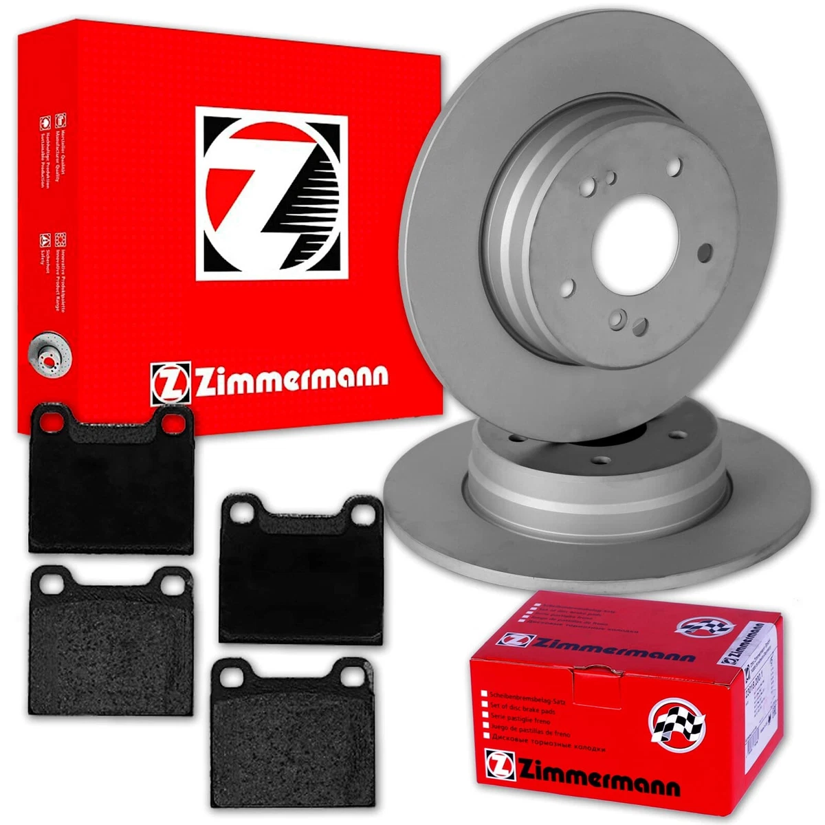 Гальмівні системи Zimmermann для Mercedes S-Class W221 — безпека та надійність