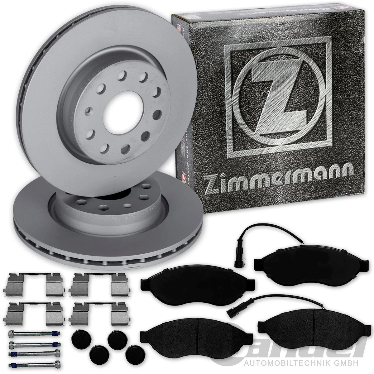 Гальмівні колодки та диски Zimmermann для Audi A3 Limousine — якість та безпека
