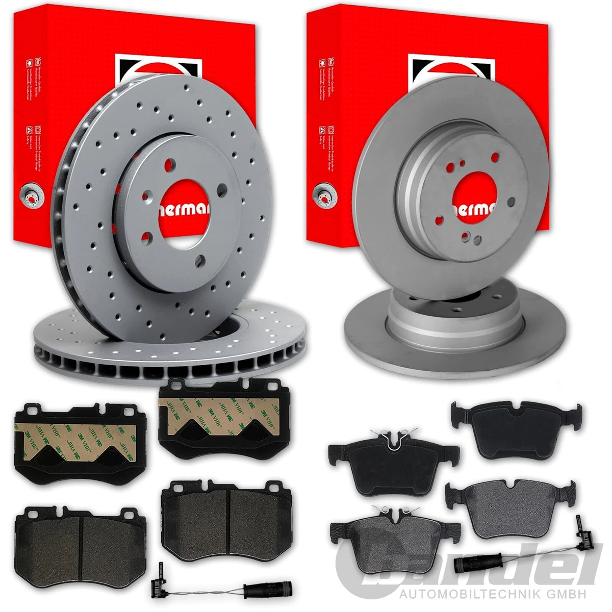 Otto-Zimmermann гальмівні диски та колодки для Opel Meriva B Otto-Zimmermann гальмівні диски та колодки для Opel Meriva B