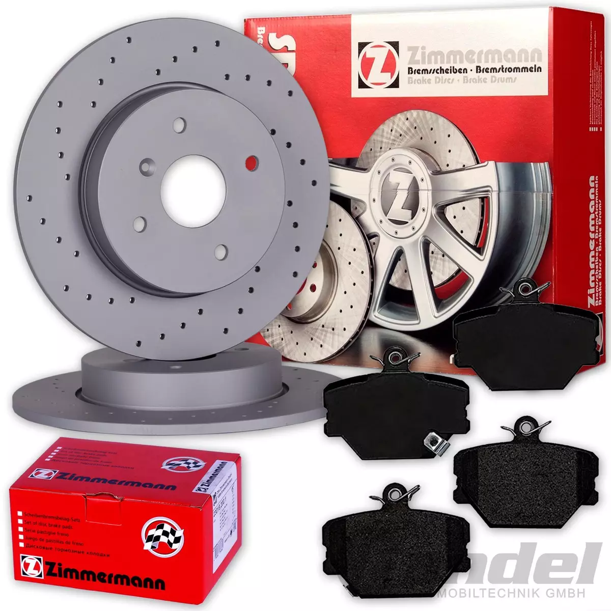 Otto-Zimmermann гальмівні диски та колодки для AUDI A6 (4A2,