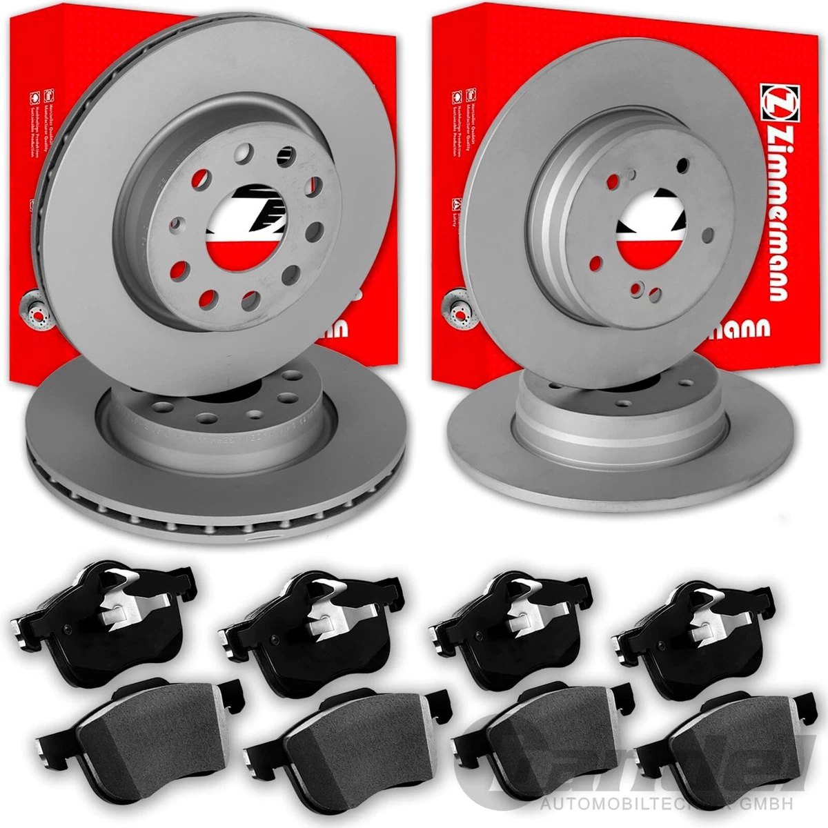 Гальмівні колодки та диски Zimmermann для JEEP CHEROKEE (XJ) 2.5 4x4